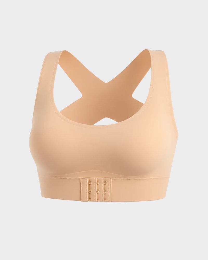 🔥LAST DAY PROMOTION - BUY 1 GET 1 FREE🔥 Front Closure Cross-Back Wireless Posture Bra