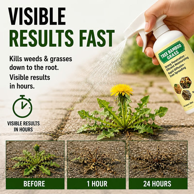 🥳2026 HOT SALE🥳💞10K+ SOLD!🛋️✨ 50% OFF! - Fast-Acting Natural Weed & Grass Killer Spray